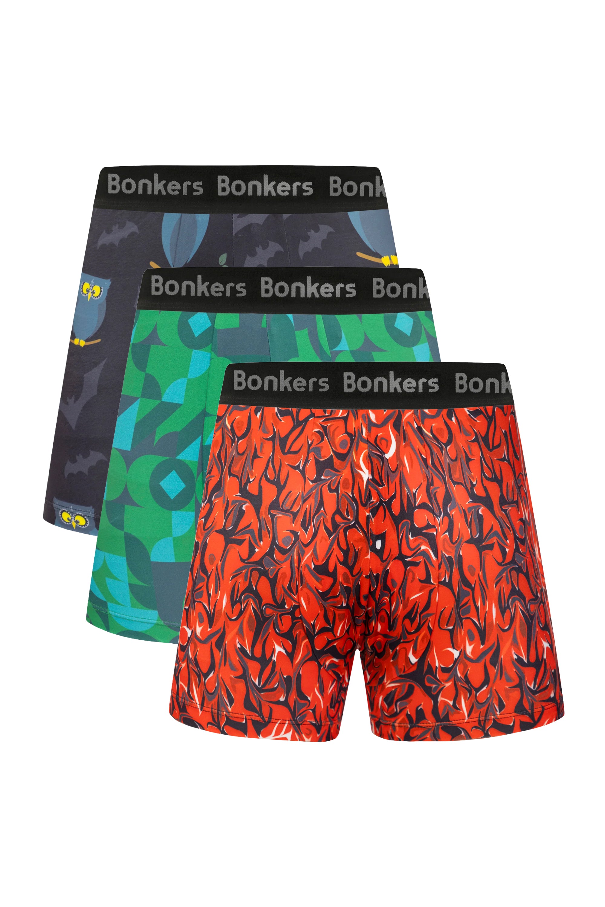 Men's Printed Pack of 3